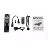 DVB-T/DVB-T2 vastuvõtja WIWA H.265 MINI — H.265 HD digitaalne maapealse televisiooni tuuner, Full HD, HDMI, USB, 5V/1,5A