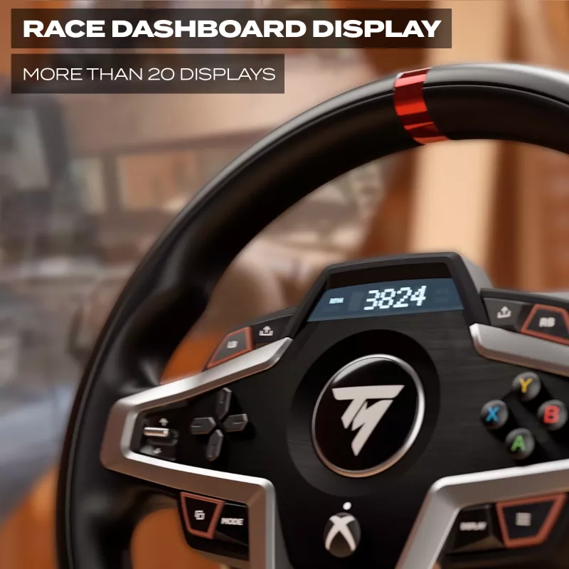 Thrustmaster T248 Must USB rool + pedaalid Analoog / digitaalne PC, PlayStation 4, PlayStation 5
