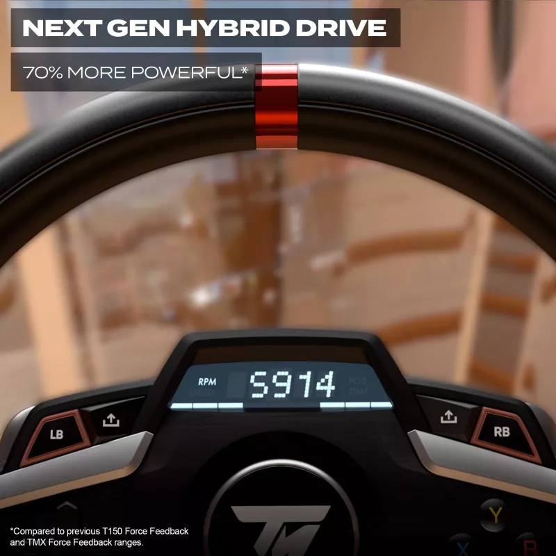 Thrustmaster T248 Must USB rool + pedaalid Analoog / digitaalne PC, PlayStation 4, PlayStation 5