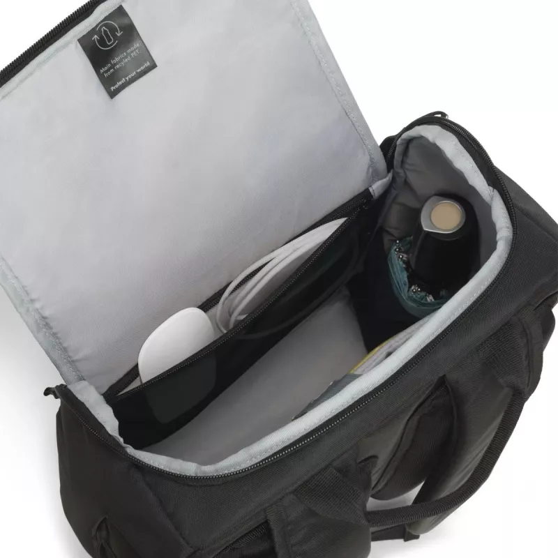 DICOTA Eco Motion - 13 - 15,6-tolline sülearvuti seljakott - Must / 600d Rpet Polyester