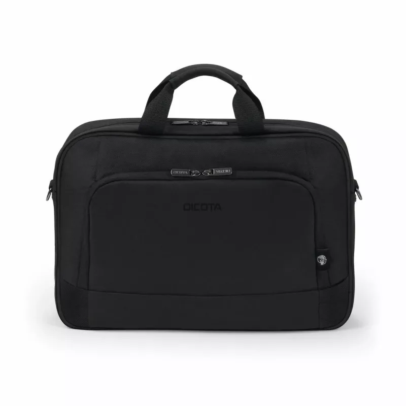 DICOTA Eco Top Traveller Base - 15-17,3-tolline sülearvutikott - Must / 300d taaskasutatud PET polüester