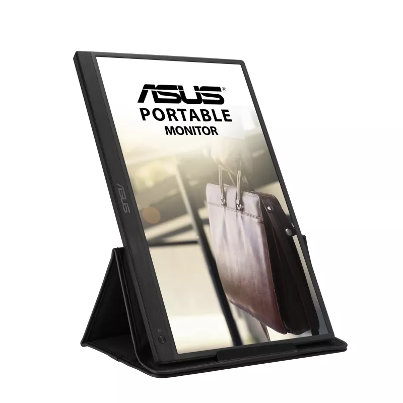 ASUS ZenScreen MB165B arvutimonitor 39,6 cm (15,6 tolli) 1366 x 768 pikslit WXGA LCD must