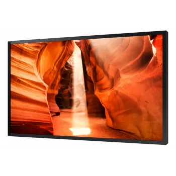 Samsung OM55N-S digitaalne infokuva lameekraan 139,7 cm (55 tolli) LCD Wi-Fi 4000 cd/m² Full HD must sisseehitatud protsessoriga Tizen 5.0