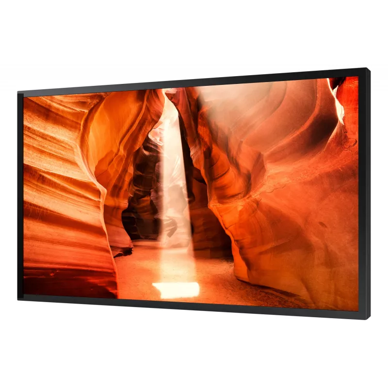 Samsung OM55N-S digitaalne infokuva lameekraan 139,7 cm (55 tolli) LCD Wi-Fi 4000 cd/m² Full HD must sisseehitatud protsessoriga Tizen 5.0