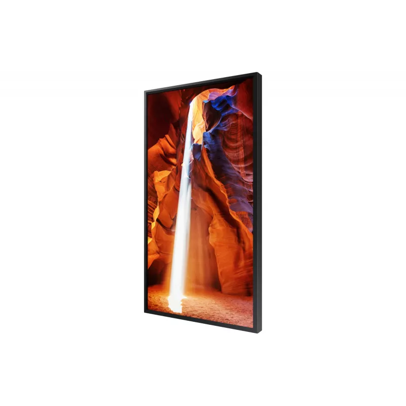 Samsung OM55N-S digitaalne infokuva lameekraan 139,7 cm (55 tolli) LCD Wi-Fi 4000 cd/m² Full HD must sisseehitatud protsessoriga Tizen 5.0
