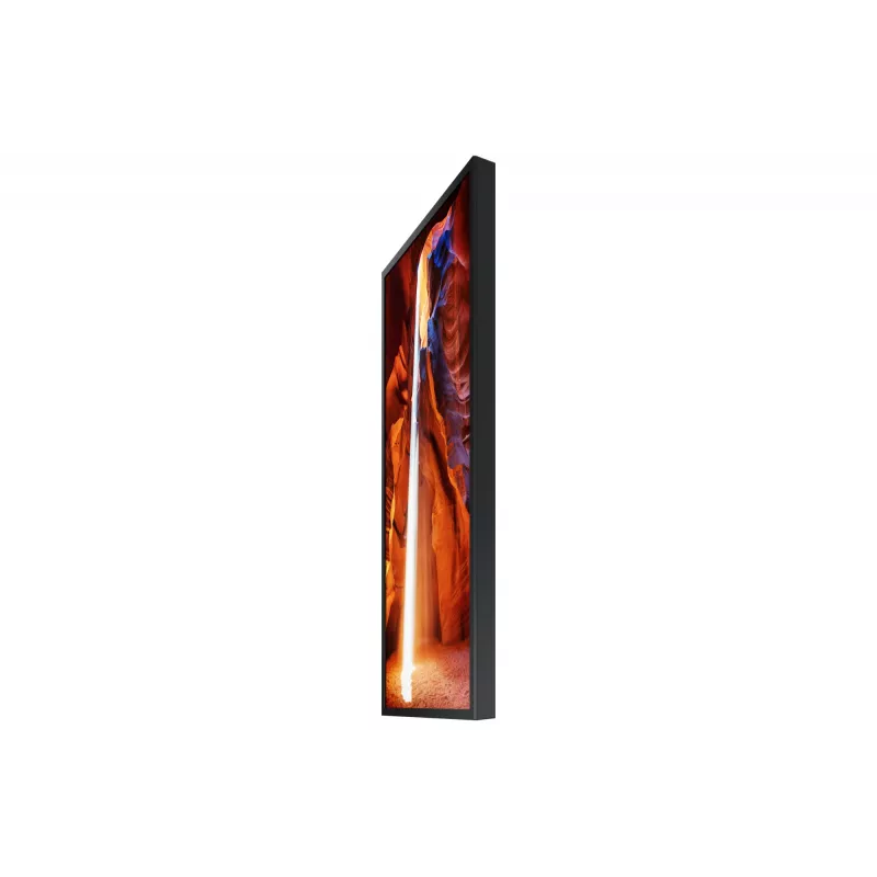 Samsung OM55N-S digitaalne infokuva lameekraan 139,7 cm (55 tolli) LCD Wi-Fi 4000 cd/m² Full HD must sisseehitatud protsessoriga Tizen 5.0