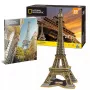 3D pusle CubicFun Eiffeli torn 80 tk hooned 306-DS0998