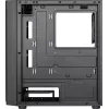 Aerocool HEXFORMBKV2 Micro ATX arvuti korpus 3 ventilaatoriga FRGB must