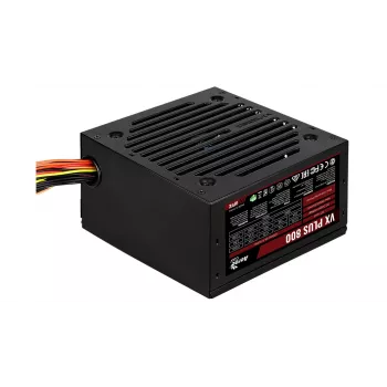 Aerocool VX PLUS 800 toiteplokk 800 W 20+4 kontaktiga ATX, must