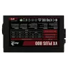 Aerocool VX PLUS 800 toiteplokk 800 W 20+4 kontaktiga ATX, must