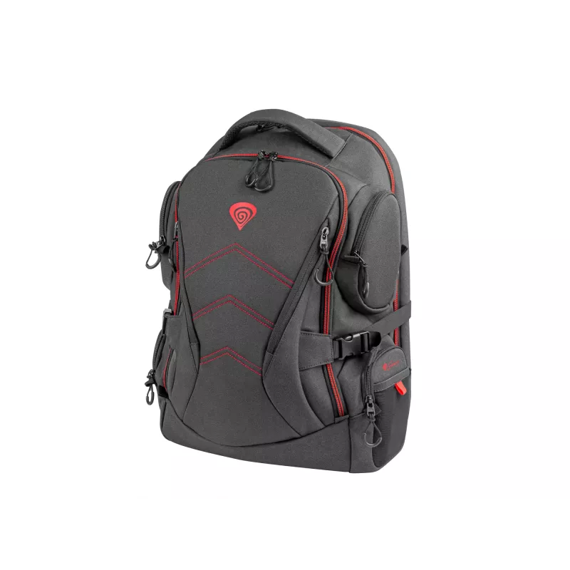 GENESIS Pallad 550 43.9 cm (17.3 tolli) seljakott must, punane