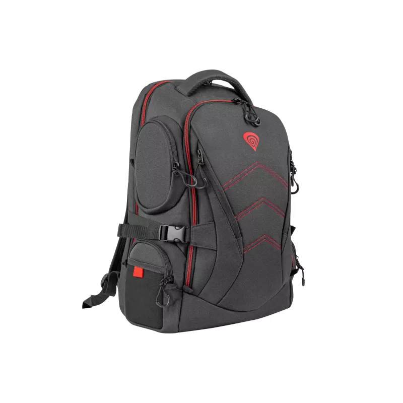 GENESIS Pallad 550 43.9 cm (17.3 tolli) seljakott must, punane