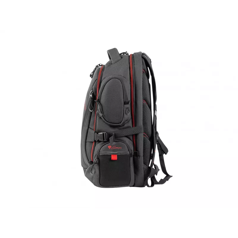 GENESIS Pallad 550 43.9 cm (17.3 tolli) seljakott must, punane