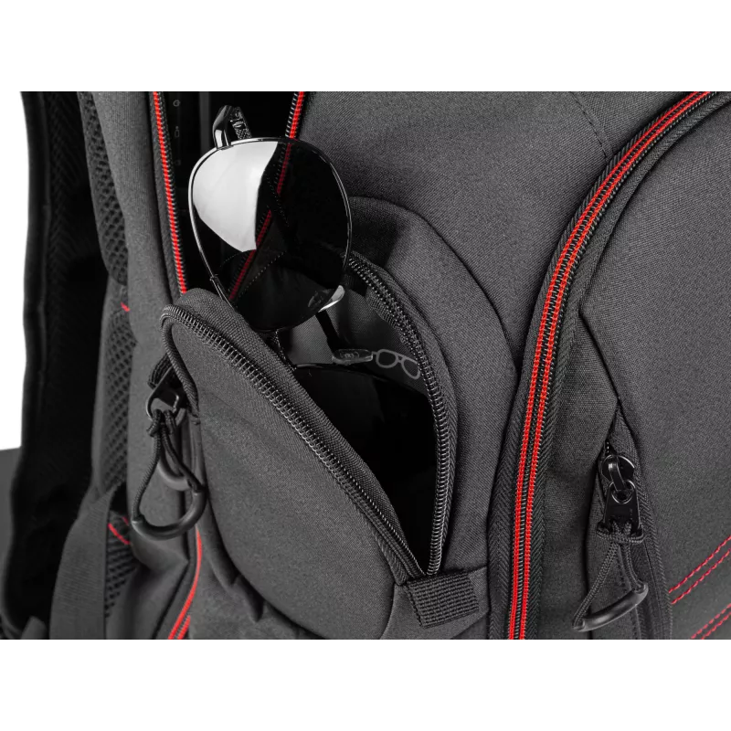 GENESIS Pallad 550 43.9 cm (17.3 tolli) seljakott must, punane