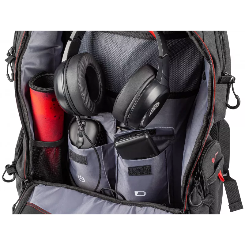 GENESIS Pallad 550 43.9 cm (17.3 tolli) seljakott must, punane
