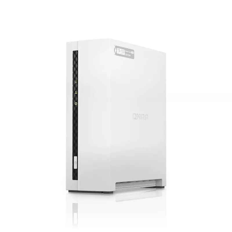 QNAP TS-133 NAS/salvestusserver Torn Cortex-A55 2 GB DDR4 0 TB QNAP Turbo System Valge