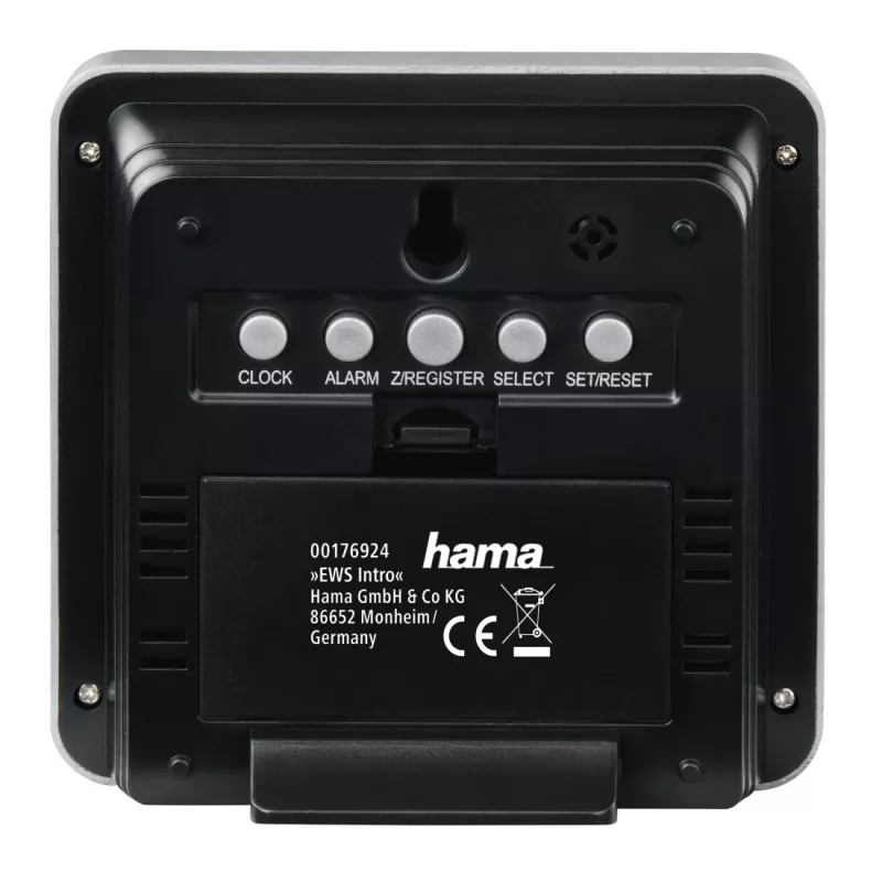 Termomeeter Hama EWS Intro Must Silver