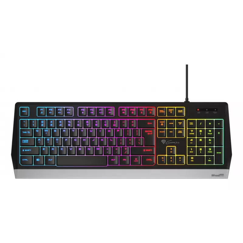 GENESIS Rhod 300 RGB klaviatuur mängudele USB QWERTY inglise must