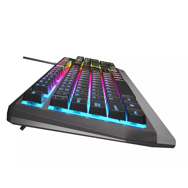 GENESIS Rhod 300 RGB klaviatuur mängudele USB QWERTY inglise must