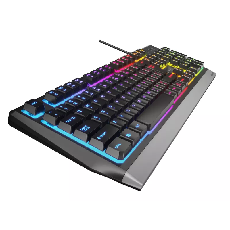 GENESIS Rhod 300 RGB klaviatuur mängudele USB QWERTY inglise must