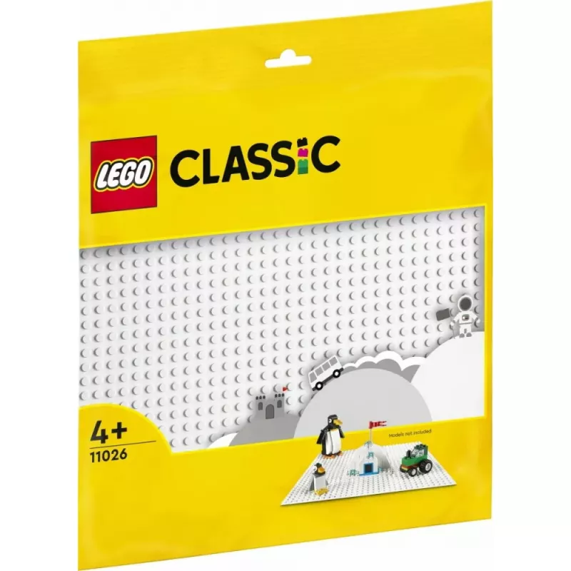 Ehitusplaat LEGO 11026 — alusplaat 32x32 nupuga, valge