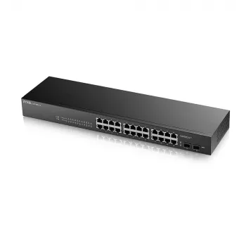Zyxel GS-1900-24 v2 Hallatav L2 Gigabit Ethernet (10/100/1000) 1U Must