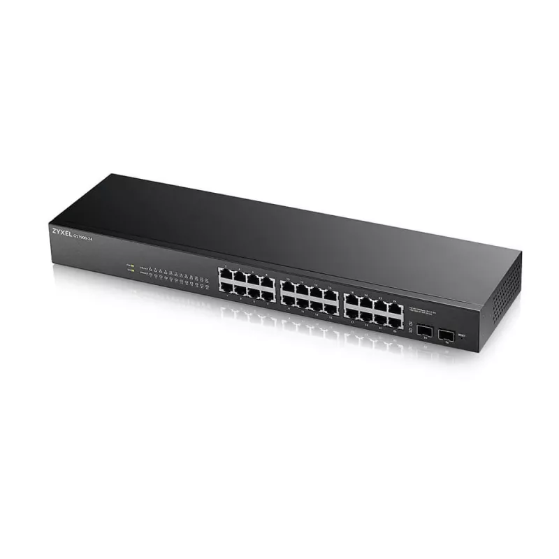Zyxel GS-1900-24 v2 Hallatav L2 Gigabit Ethernet (10/100/1000) 1U Must