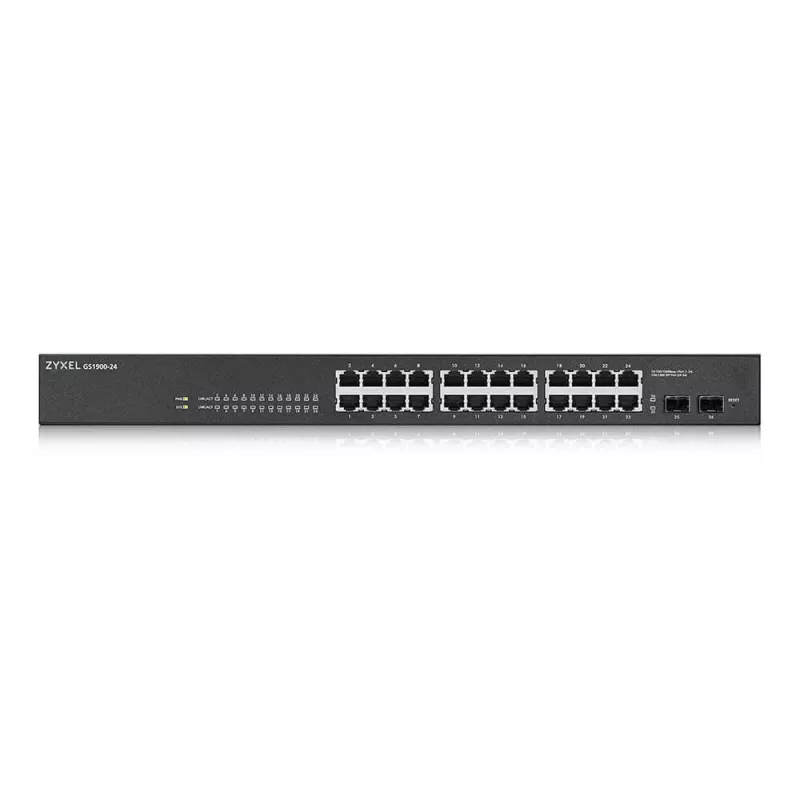 Zyxel GS-1900-24 v2 Hallatav L2 Gigabit Ethernet (10/100/1000) 1U Must