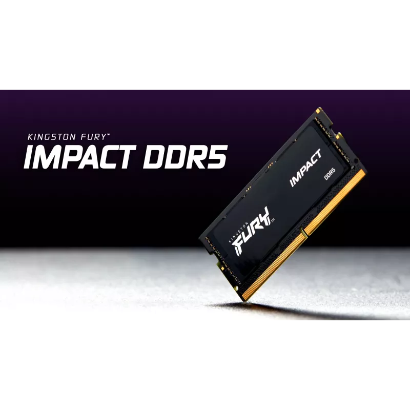 Kingston Technology FURY 32GB 4800MT/s DDR5 CL38 SODIMM (2 tk komplekt) Impact
