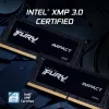 Kingston Technology FURY 32GB 4800MT/s DDR5 CL38 SODIMM (2 tk komplekt) Impact