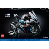 LEGO Technic mootorratta mudel BMW M1000RR 42130 detailse mootori ja töötava vedrustusega