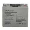 Qoltec 53066 UPS aku pliiaku suletud pliiaku 12 V 20 Ah