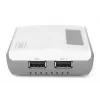 DIGITUS 2-pordiline USB 2.0 Wi-Fi võrguserver NAS USB-jaotur prindiserver