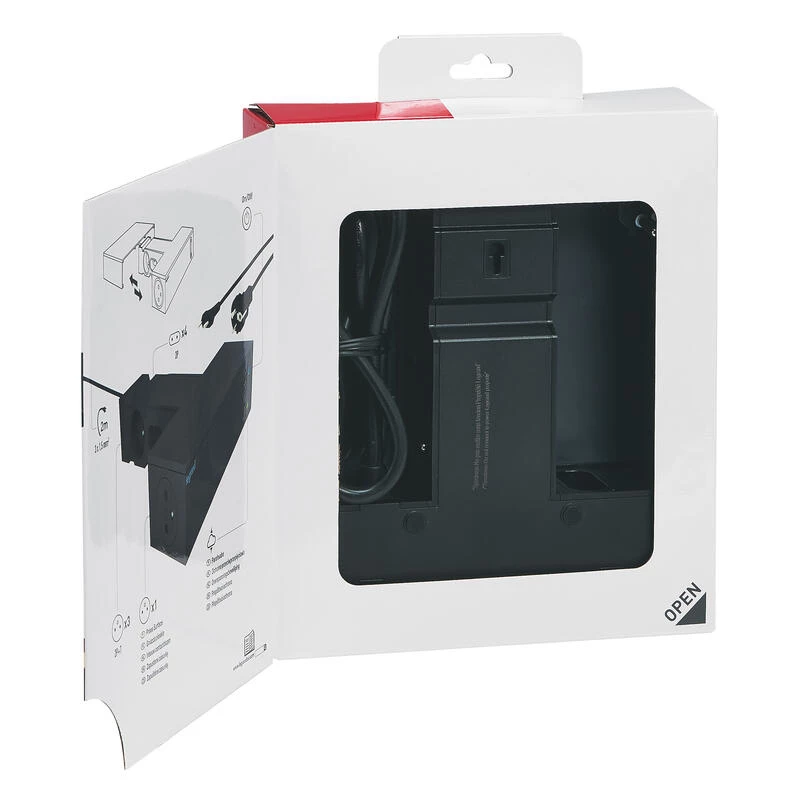 Legrand 049430 power extension 2 m 8 AC outlet(s) siseruumides kasutatav Must