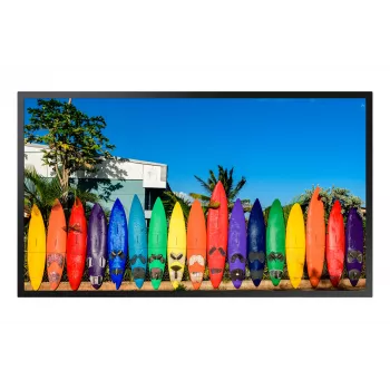 Samsung OM55B Digitaalne märgistus lameekraan 139,7 cm (55 tolli) LCD Wi-Fi 3000 cd/m² 4K Ultra HD Must sisseehitatud protsessor Tizen 5.0 24/7