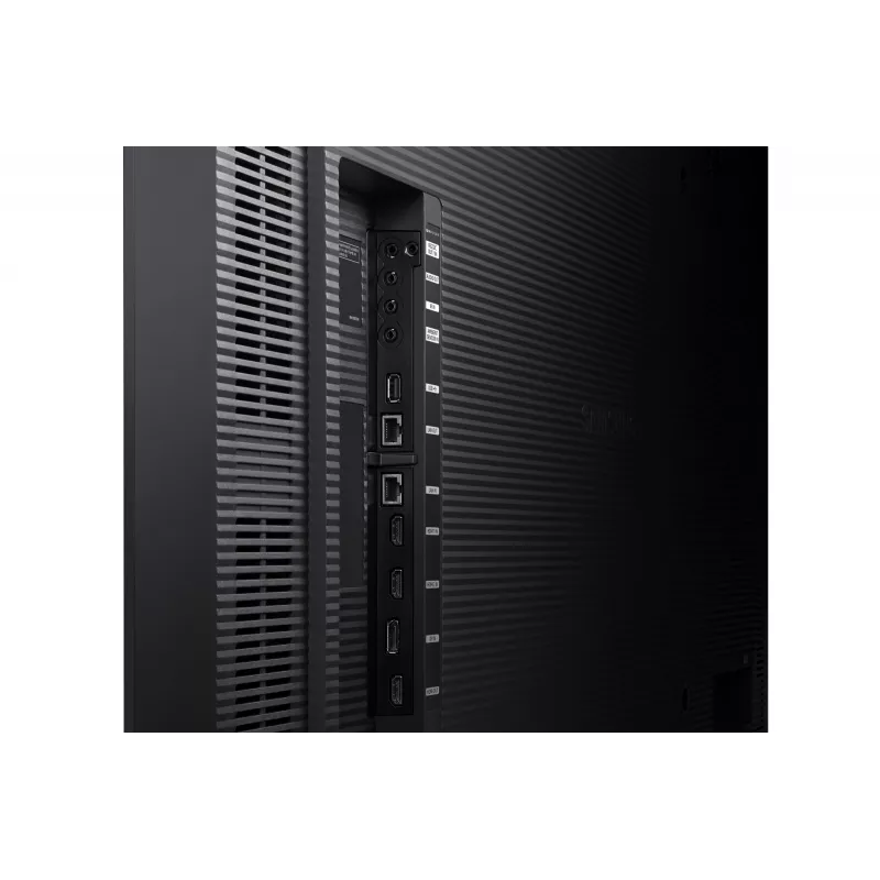 Samsung OM55B Digitaalne märgistus lameekraan 139,7 cm (55 tolli) LCD Wi-Fi 3000 cd/m² 4K Ultra HD Must sisseehitatud protsessor Tizen 5.0 24/7