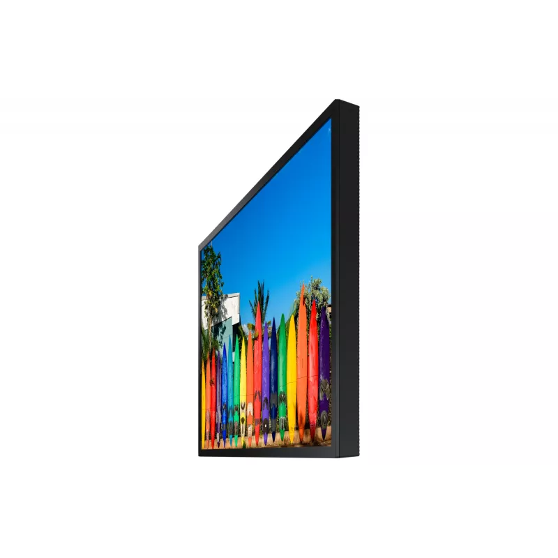 Samsung OM55B Digitaalne märgistus lameekraan 139,7 cm (55 tolli) LCD Wi-Fi 3000 cd/m² 4K Ultra HD Must sisseehitatud protsessor Tizen 5.0 24/7