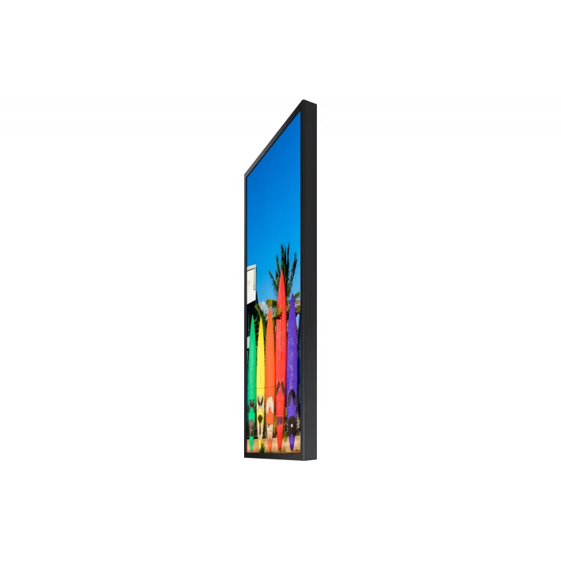 Samsung OM55B Digitaalne märgistus lameekraan 139,7 cm (55 tolli) LCD Wi-Fi 3000 cd/m² 4K Ultra HD Must sisseehitatud protsessor Tizen 5.0 24/7