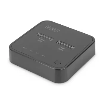 Digitus Dual M.2 NVMe SSD dokkimisjaam USB-C võrguühenduseta kloonimisfunktsiooniga