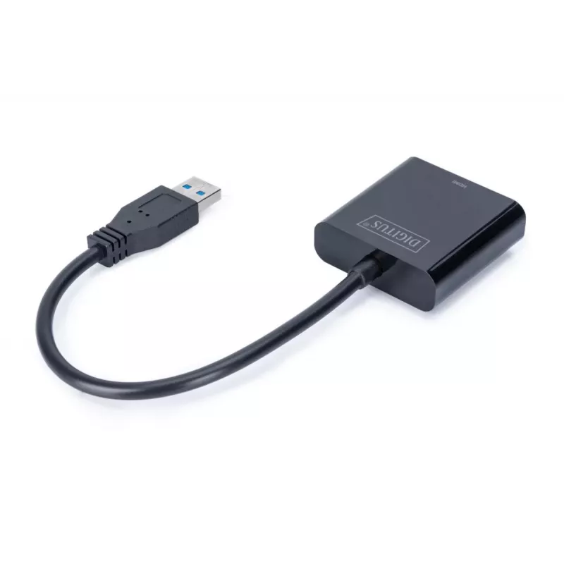 DIGITUS USB 3.0 HDMI-adapter Sisend USB, Väljund HDMI Eraldusvõime kuni 1080p