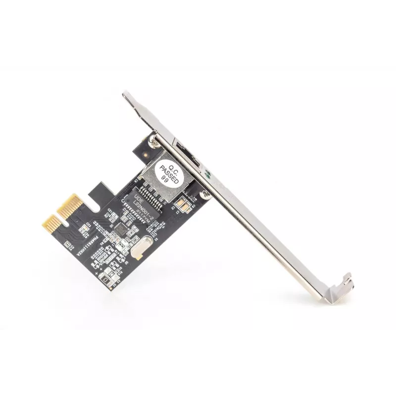 Digitus Gigabit Ethernet PCI Express võrgukaart DN-10130-1 Juhtmega 1000 Mbit/s Must
