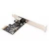 Digitus Gigabit Ethernet PCI Express võrgukaart DN-10130-1 Juhtmega 1000 Mbit/s Must