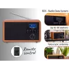 Kaasaskantav raadio Adler AD 1184 DAB+/FM/AM digitaaltuuneriga, Bluetooth 5.0, 15W, SD/USB, äratuskell, must/puit