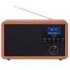 Kaasaskantav raadio Adler AD 1184 DAB+/FM/AM digitaaltuuneriga, Bluetooth 5.0, 15W, SD/USB, äratuskell, must/puit