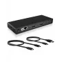 ICY BOX IB-DK2245AC Juhtmega USB 3.2 Gen 1 (3.1 Gen 1) Type-C Must