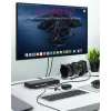 ICY BOX IB-DK2245AC Juhtmega USB 3.2 Gen 1 (3.1 Gen 1) Type-C Must