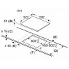 Bosch PIE611BB5E pliit must sisseehitatav 60 cm tsooniga induktsioonpliit 4 tsooni