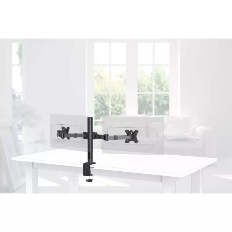 Hama 00118494 monitor mount / stand 88,9 cm (35 tolli) Lauale Kinnitatav Must