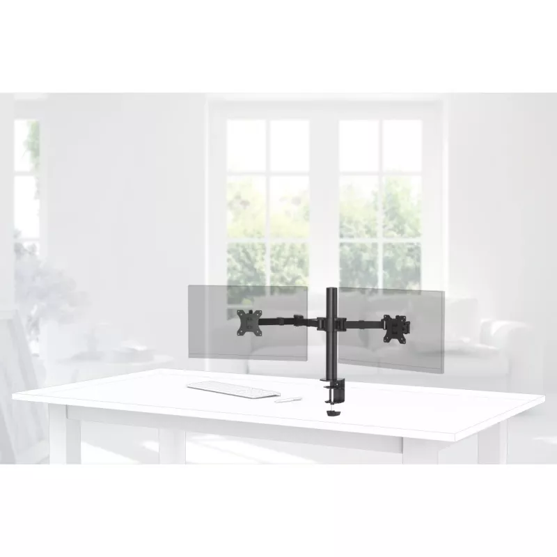 Hama 00118494 monitor mount / stand 88,9 cm (35 tolli) Lauale Kinnitatav Must