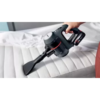 Bosch BBS712A tolmuimeja/elektriline luud 2-in-1 pulstolmuimeja, akuga, kuiv, hügieenifilter, ilma tolmukotita, 0.3 L, grafiit